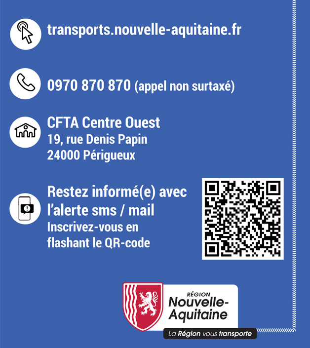 Cars nouvelle aquitaine 2020 adresse
