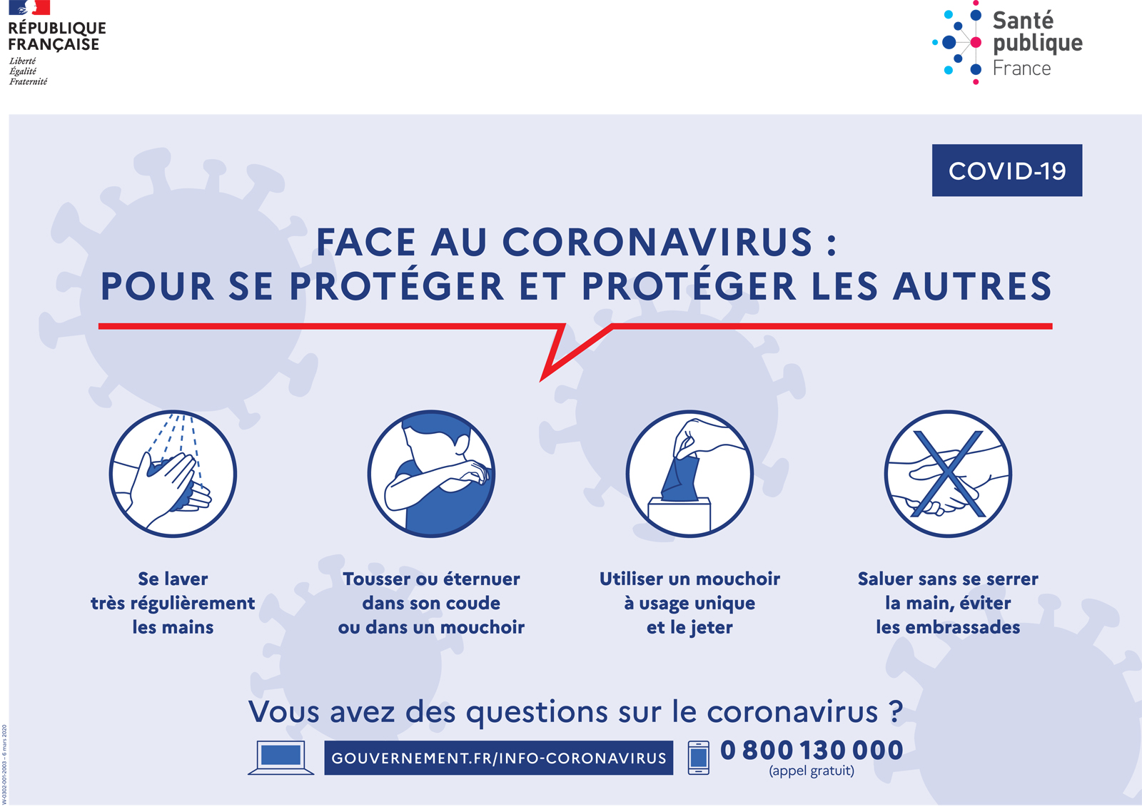 Consignes sanitaires