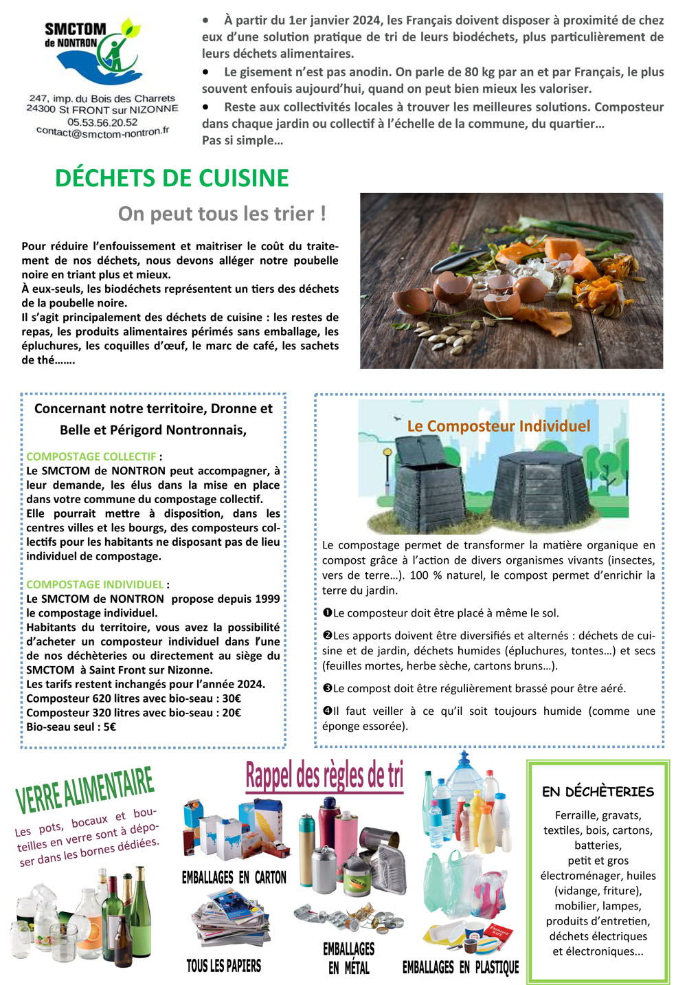 BULLETIN DINFORMATION Communes compostage