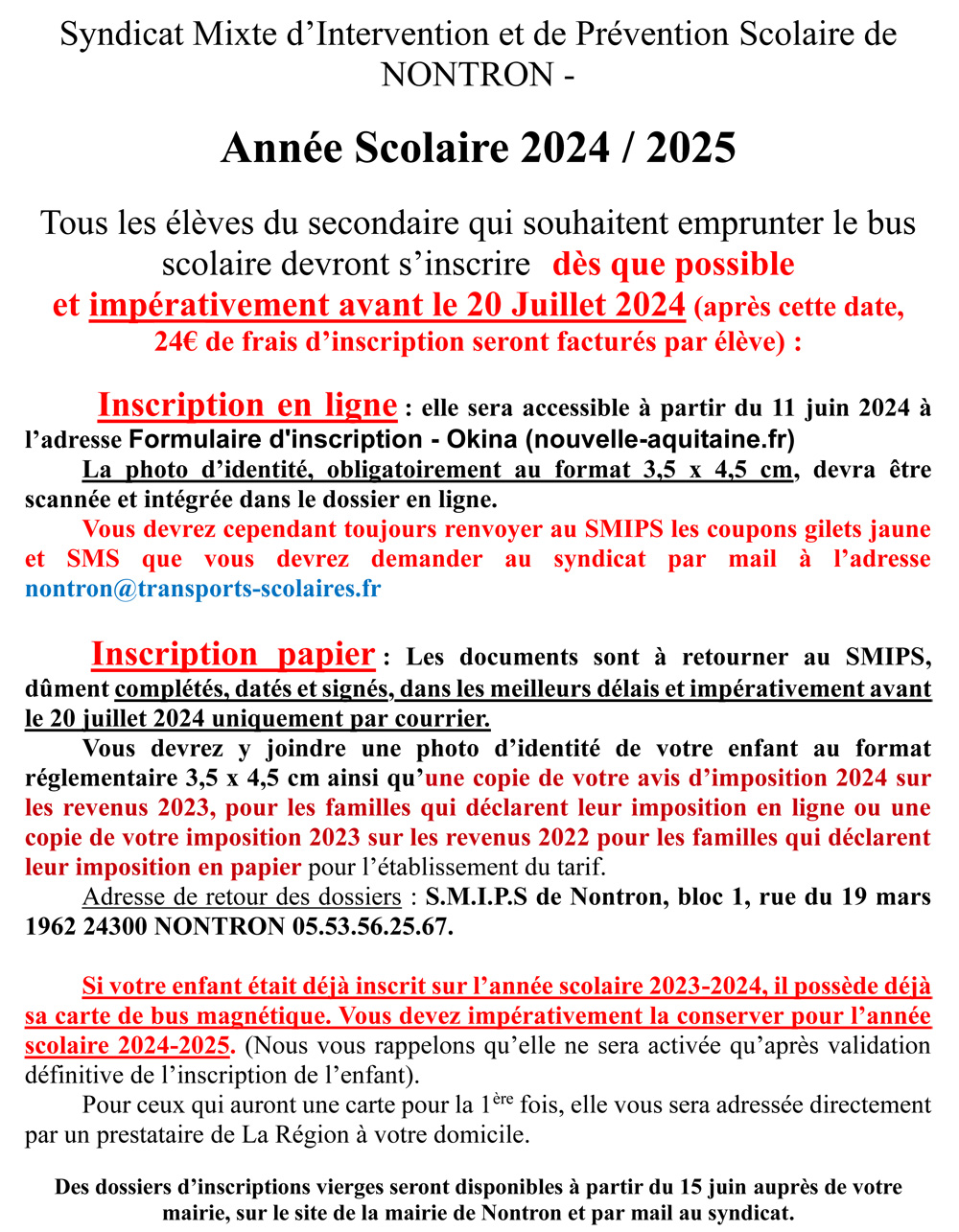 1 affiche 2023 20242