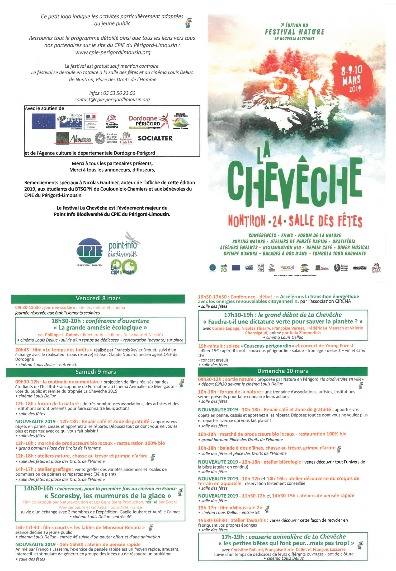 Programme chevêche 2019