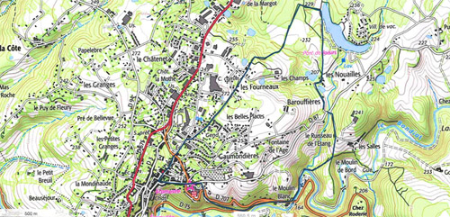 petite carte des 6 Kms