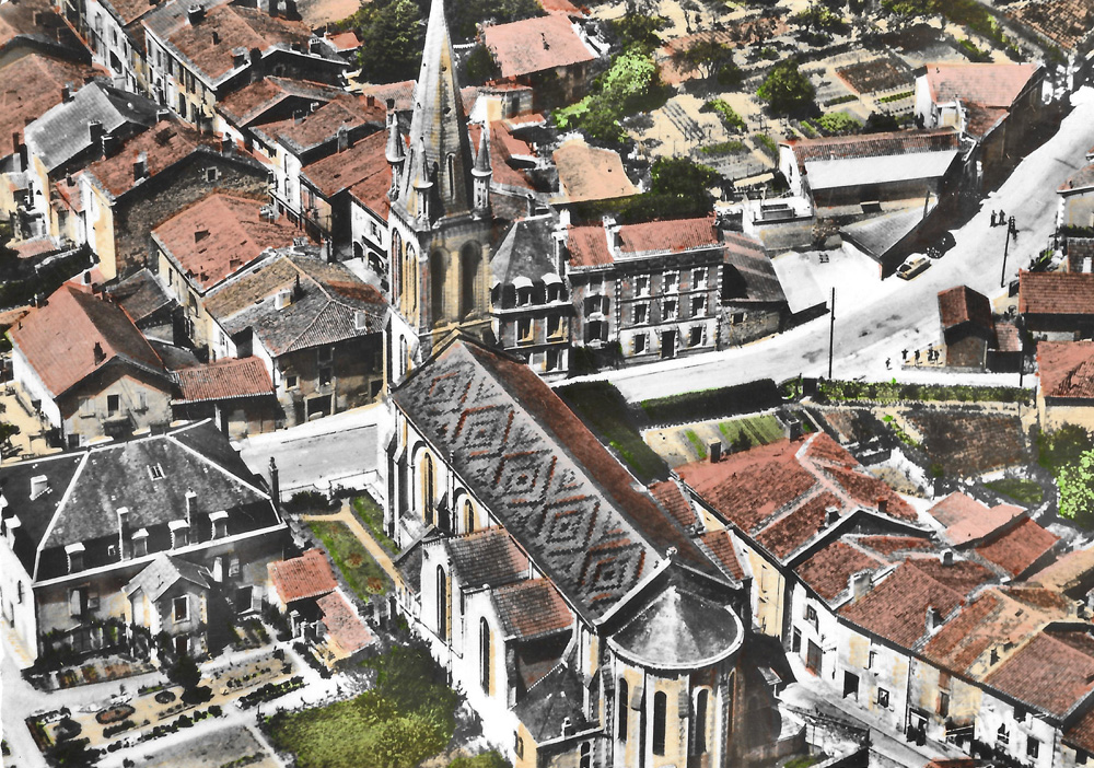 Vue Aerienne sur LEglise