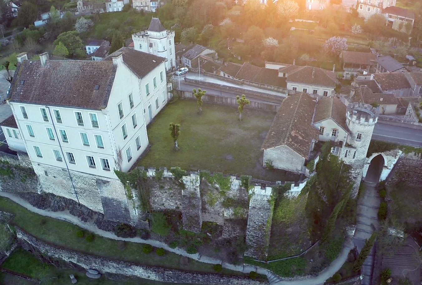 Vue aerienne Paul Bert
