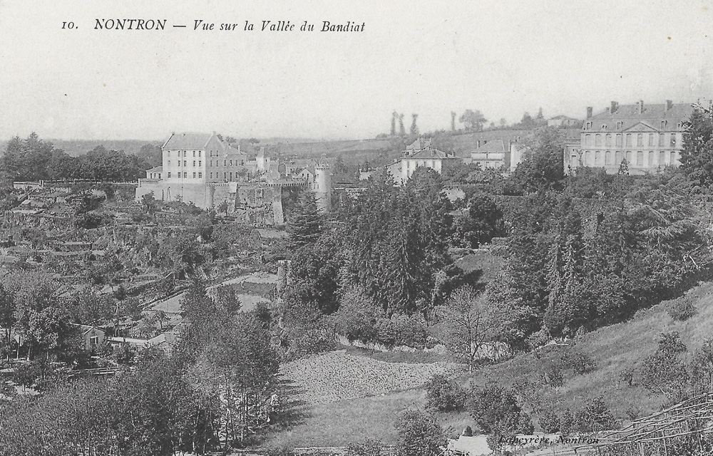 Vue sur la vallée du Bandiat
